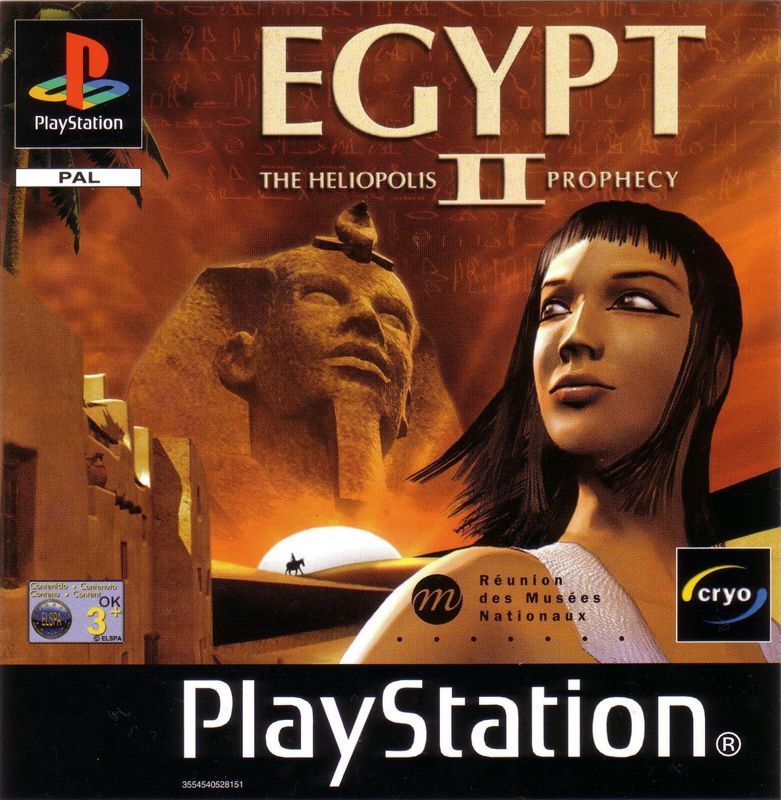 Front Cover for Egypt II: The Heliopolis Prophecy (PlayStation)