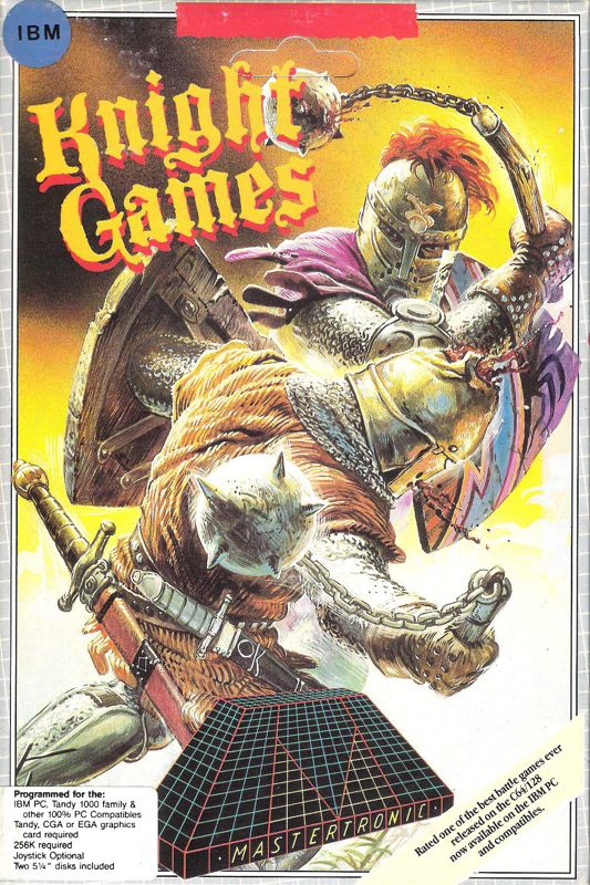 Front Cover for Knight Games (DOS)