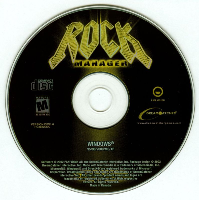 Media for Rock Manager (Windows)