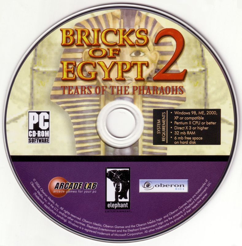 Media for Bricks of Egypt 2: Tears of the Pharaohs (Windows)