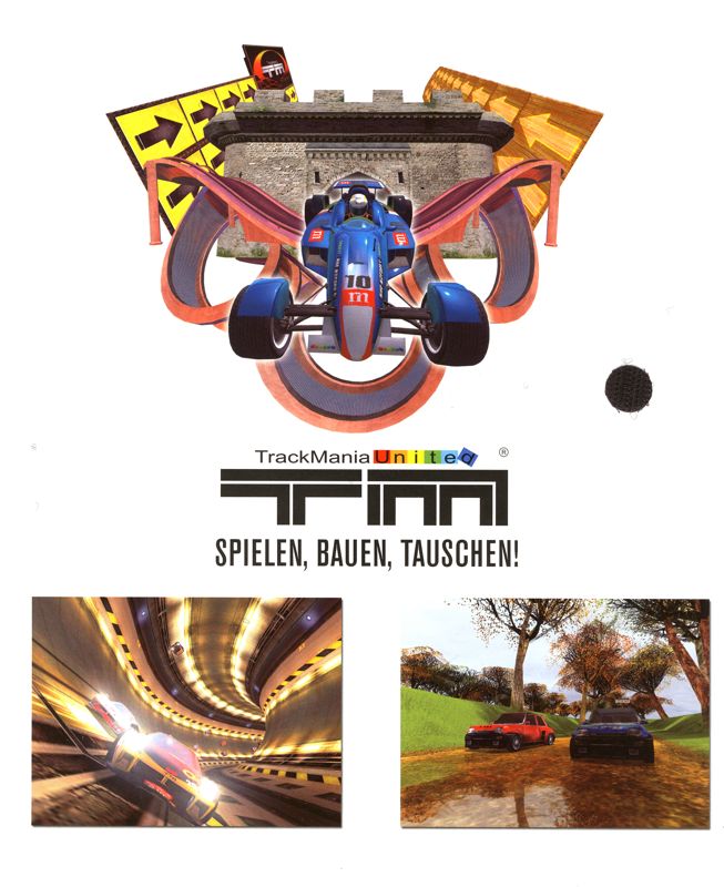 Inside Cover for TrackMania United (Limited First Edition) (Windows): Right Flap