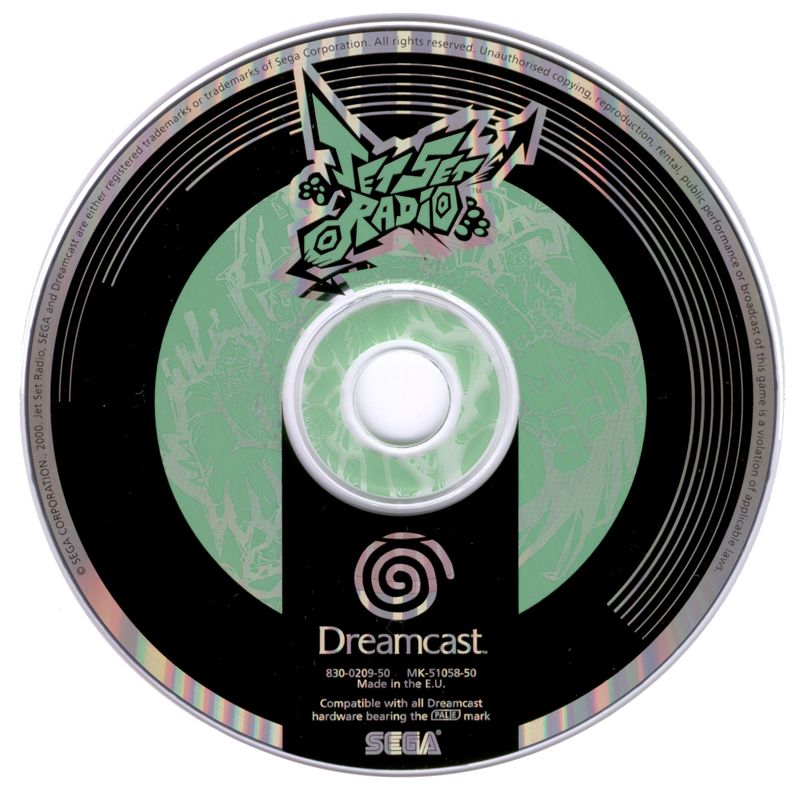 Media for Jet Grind Radio (Dreamcast)