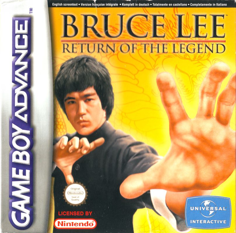 Front Cover for Bruce Lee: Return of the Legend (Game Boy Advance)