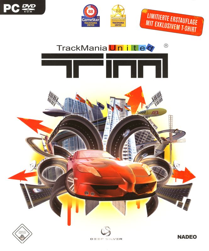 Front Cover for TrackMania United (Limited First Edition) (Windows)