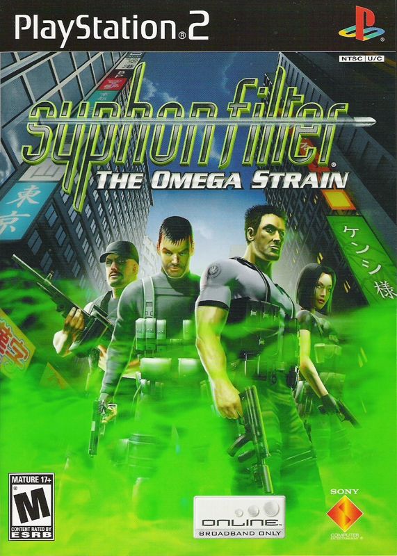 Syphon Filter The Omega Strain (box art)