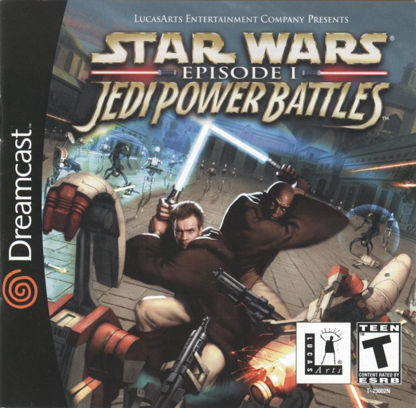 Front Cover for Star Wars: Episode I - Jedi Power Battles (Dreamcast)