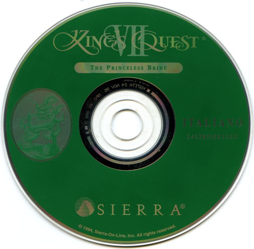 Media for Roberta Williams' King's Quest VII: The Princeless Bride (Windows 3.x)