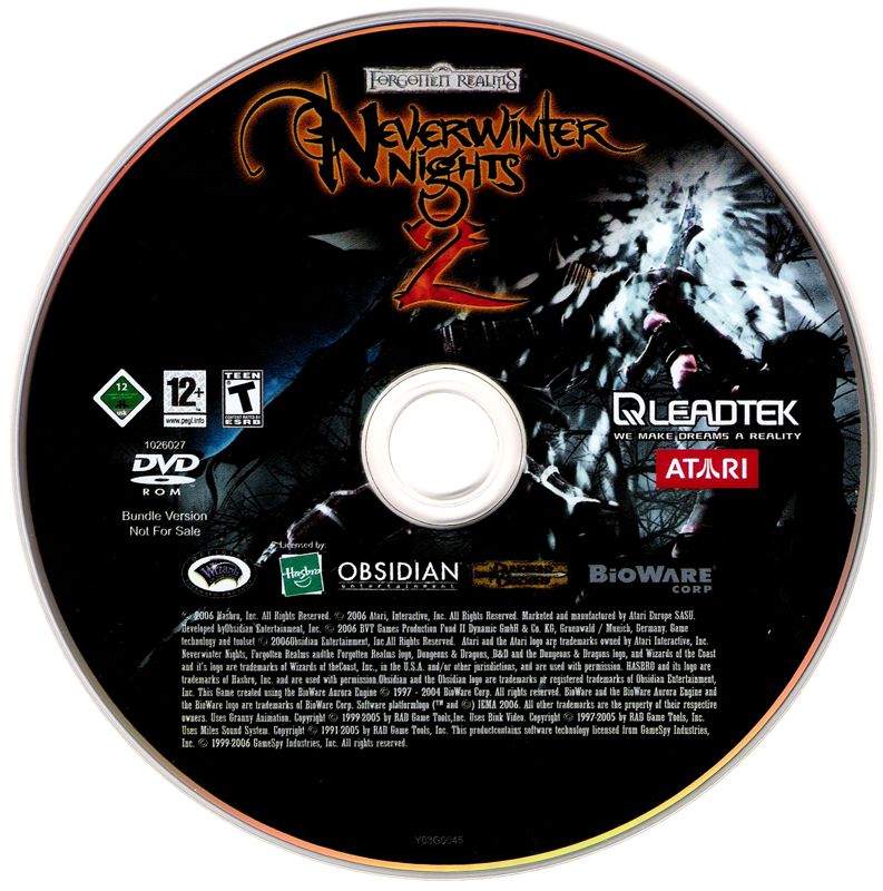 Media for Neverwinter Nights 2 (Windows) (Leadtek OEM)