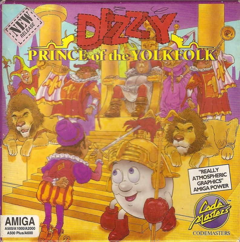 Front Cover for Dizzy: Prince of the Yolkfolk (Amiga)