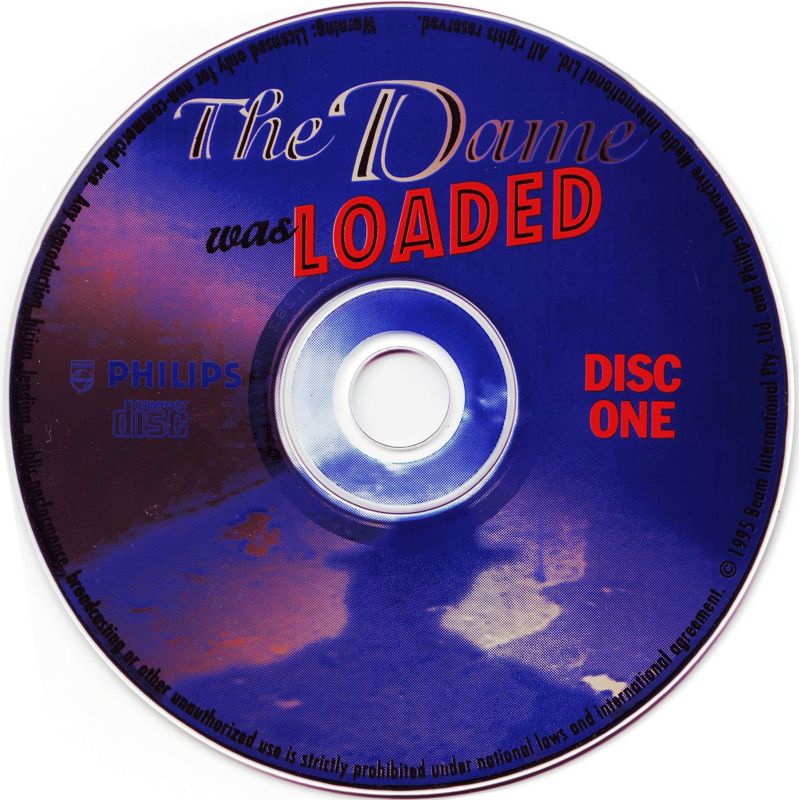 Media for The Dame Was Loaded (DOS): Disc 1/2