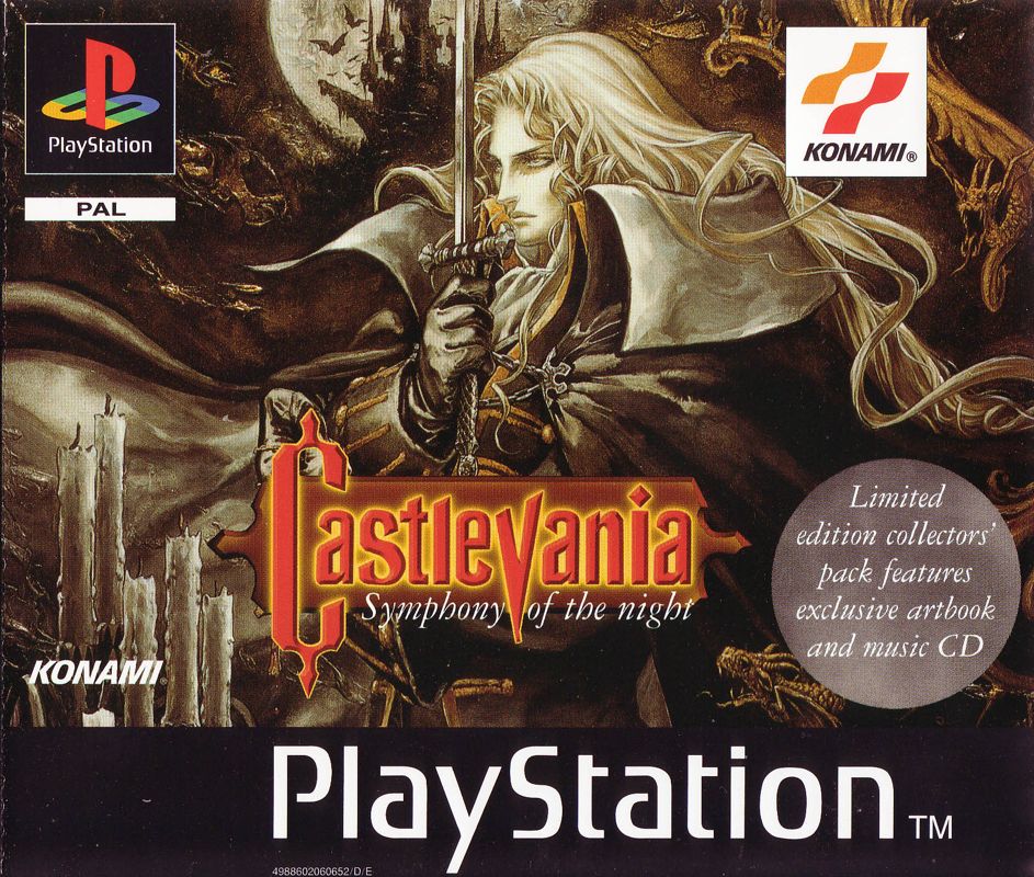 Castlevania: Symphony of the Night (Limited Edition) cover or packaging ...