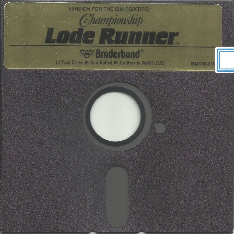 Media for Championship Lode Runner (PC Booter)