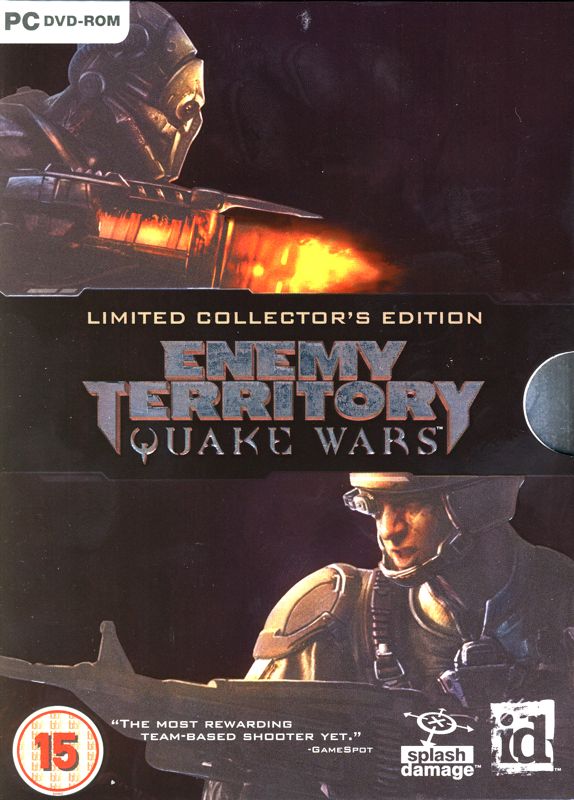 Front Cover for Enemy Territory: Quake Wars (Limited Collector's Edition) (Windows)