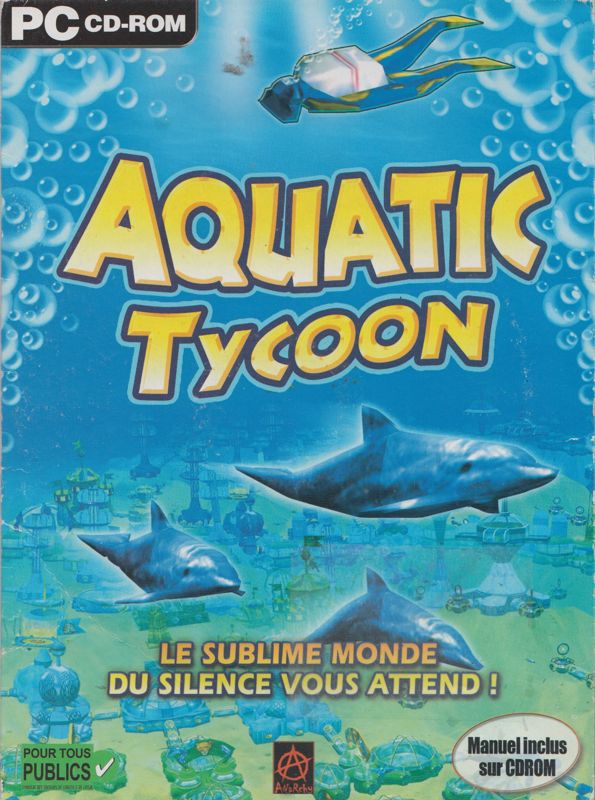 Front Cover for Atlantis Underwater Tycoon (Windows) (Re-release (PDF Manual))