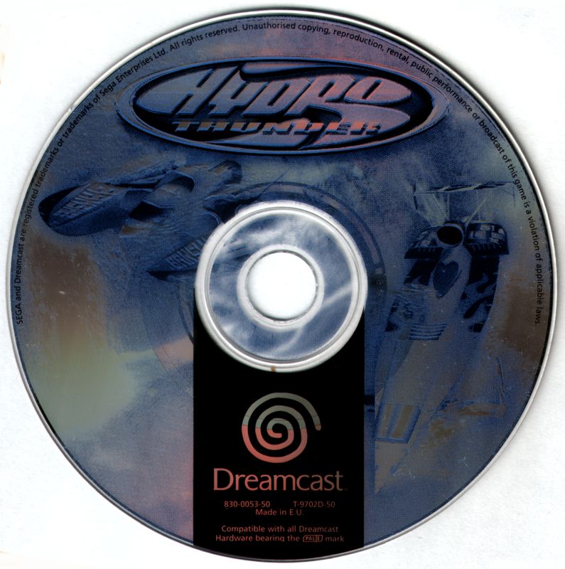 Media for Hydro Thunder (Dreamcast)