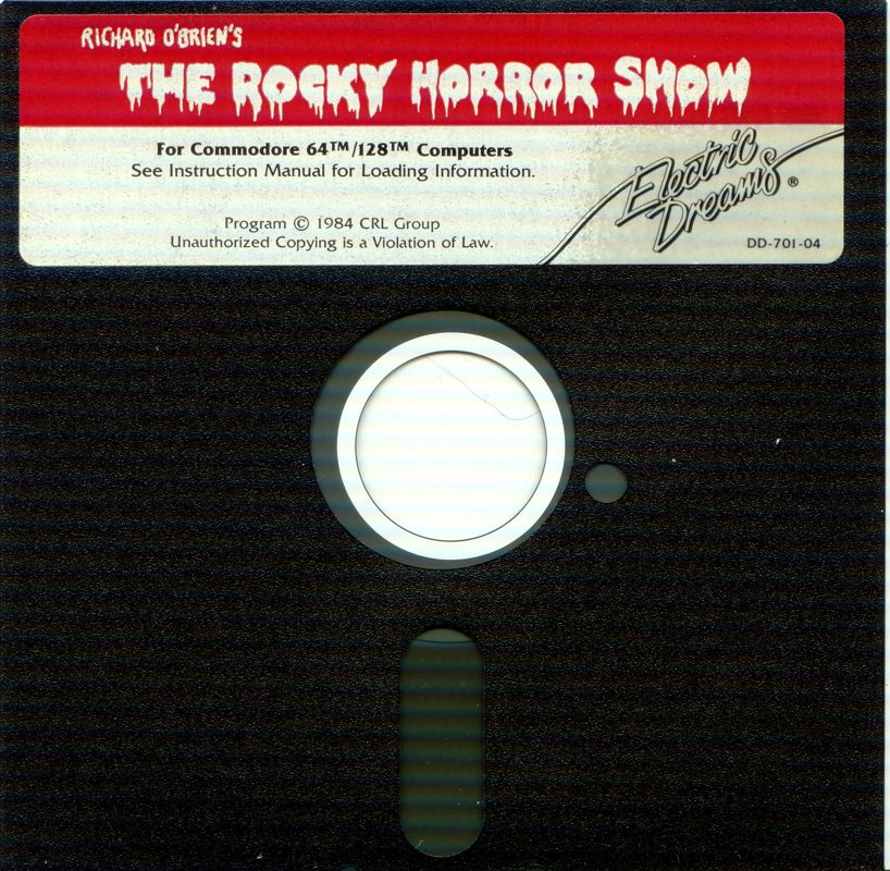 Media for The Rocky Horror Show (Commodore 64)