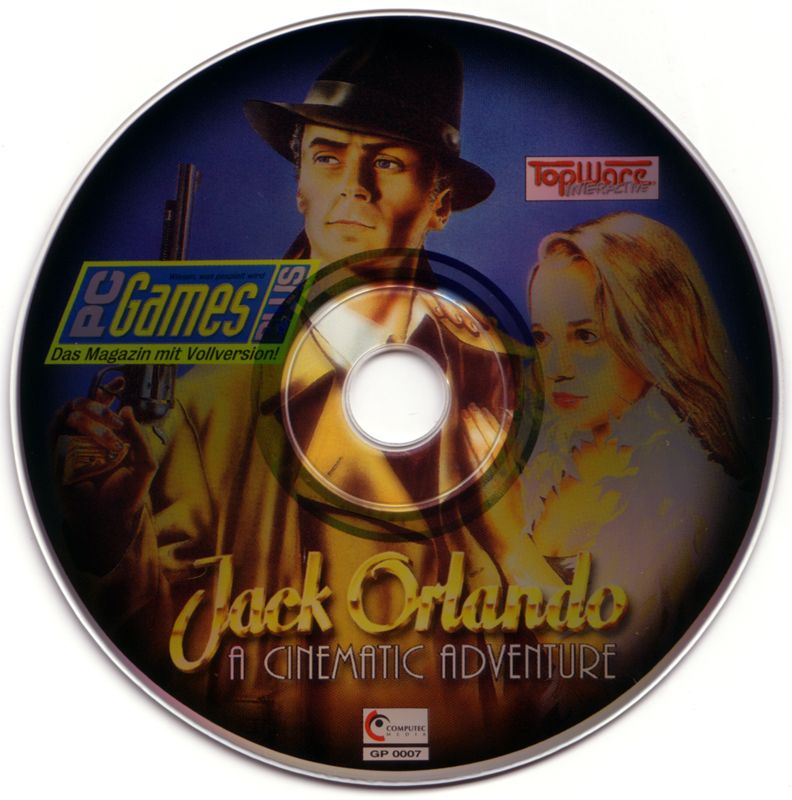 Media for Jack Orlando: A Cinematic Adventure (DOS and Windows) (PC Games Plus 07/00 covermount)