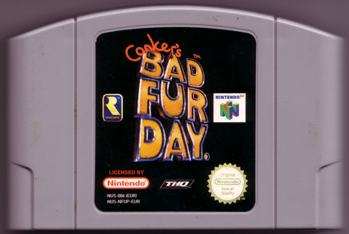 Media for Conker's Bad Fur Day (Nintendo 64): Front