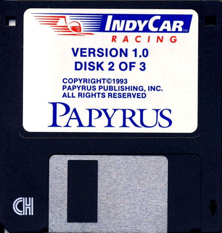 Indycar Racing Cover Or Packaging Material Mobygames