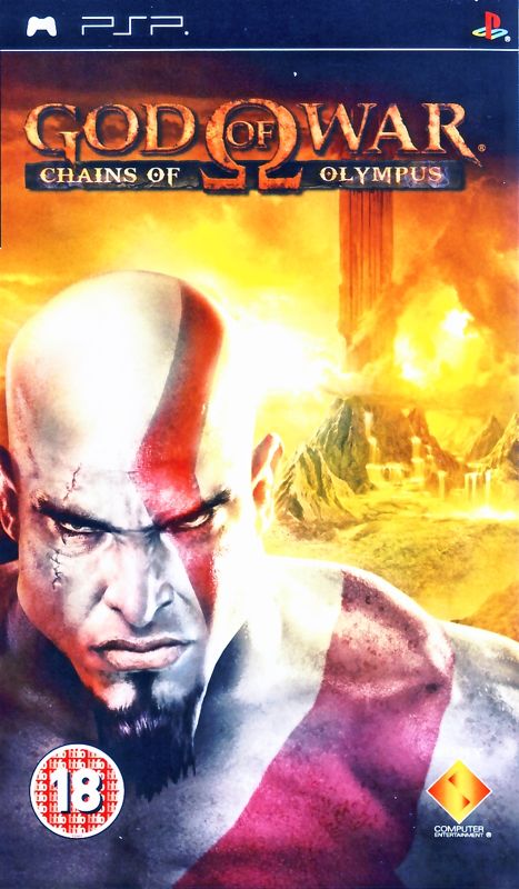 Front Cover for God of War: Chains of Olympus (PSP)