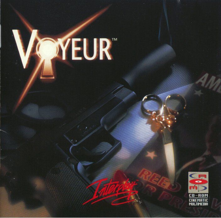 Other for Voyeur (DOS): Jewel Case - Front