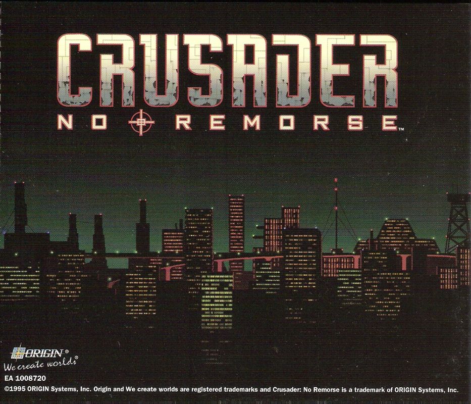 Other for Crusader: No Remorse (DOS): Jewel Case - Back