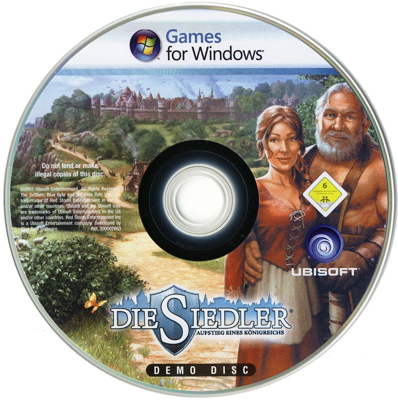 Media for The Settlers: Rise of an Empire (Limited Edition) (Windows): Demo Disc