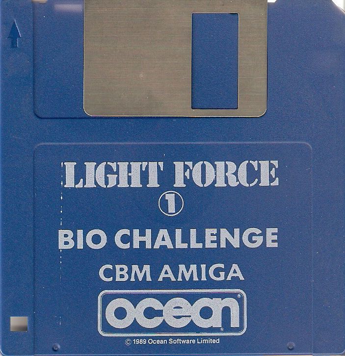 Media for Light Force (Amiga): Disk 1 - Bio Challenge