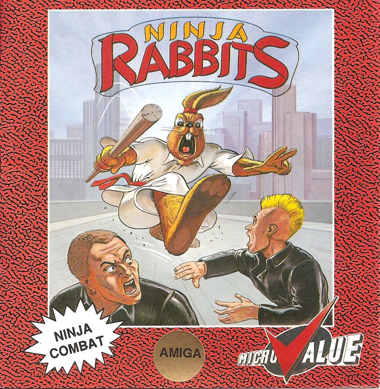 Front Cover for Ninja Rabbits (Amiga)