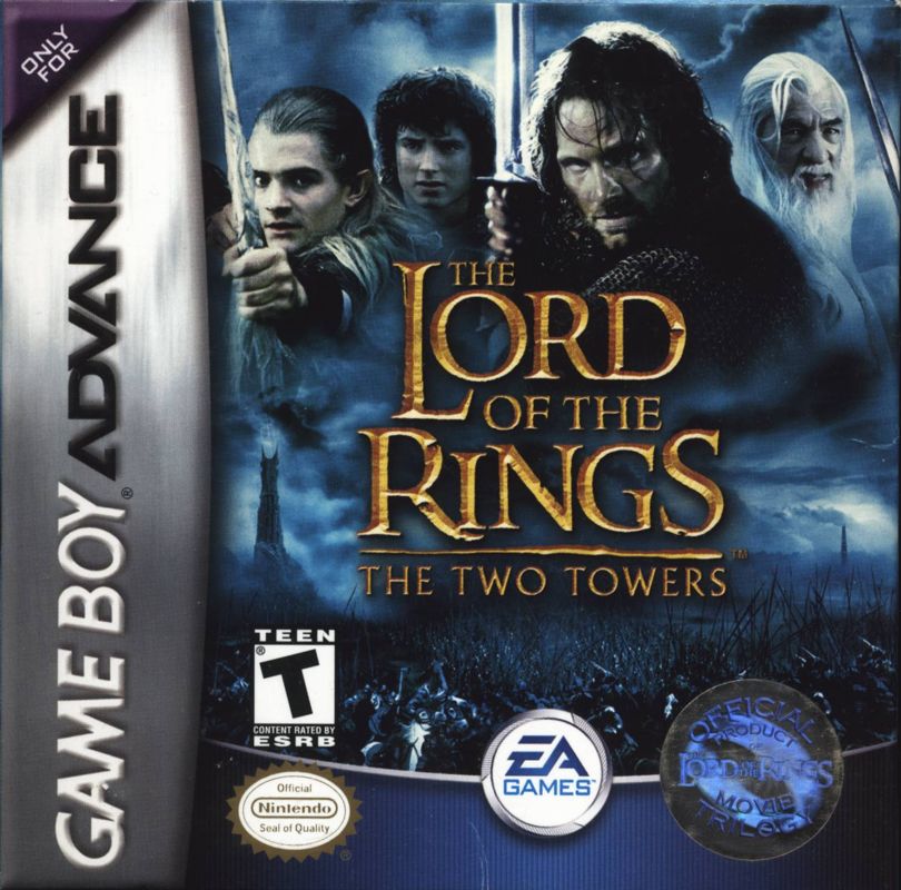 Front Cover for The Lord of the Rings: The Two Towers (Game Boy Advance)