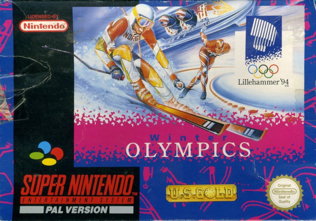 Front Cover for Winter Olympics: Lillehammer '94 (SNES)