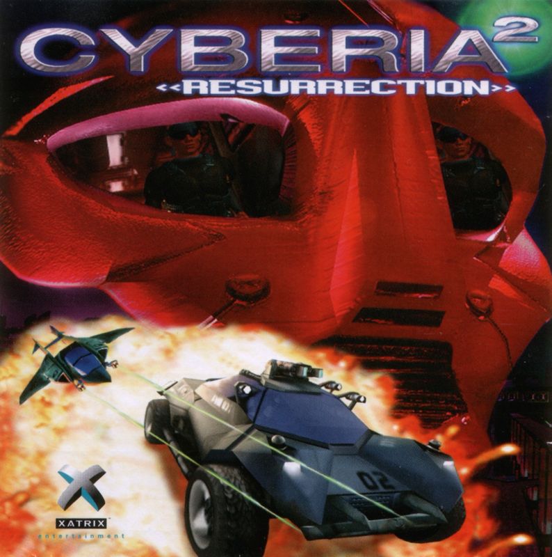 Other for Cyberia 2: Resurrection (DOS): Jewel Case - Front