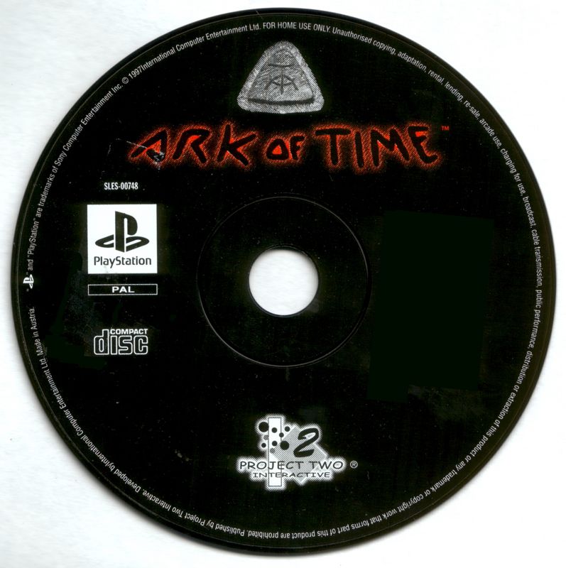 Media for Ark of Time (PlayStation)