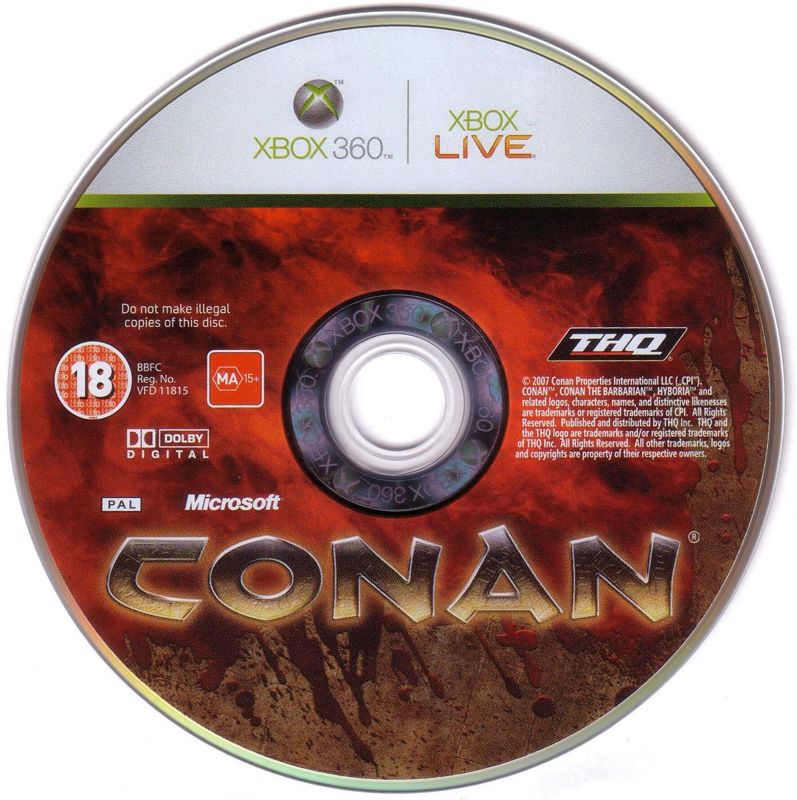 Media for Conan (Xbox 360)