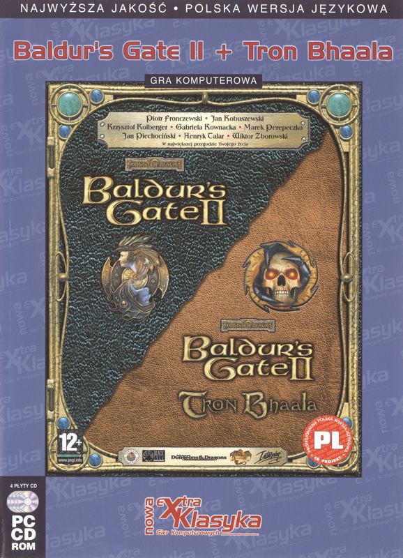 Front Cover for Baldur's Gate II: The Collection (Windows) (Nowa eXtra Klasyka release)