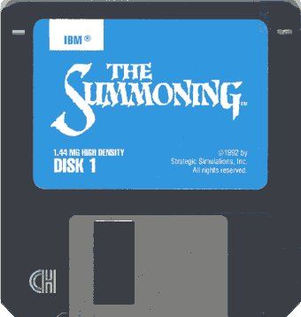 Media for The Summoning (DOS) (3.5" Disk release): Disk 1