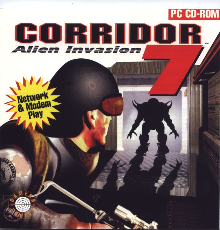 Other for Corridor 7: Alien Invasion (DOS) (Gamers' Choice CD-ROM release): Jewel Case - Front