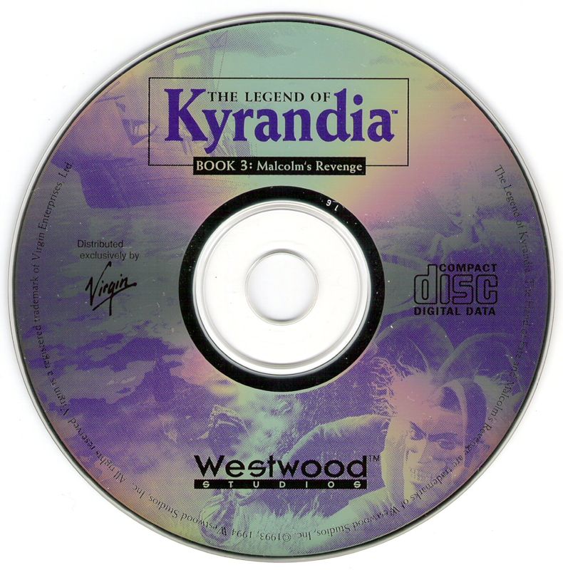 Media for The Legend of Kyrandia: Book 3 - Malcolm's Revenge (DOS)