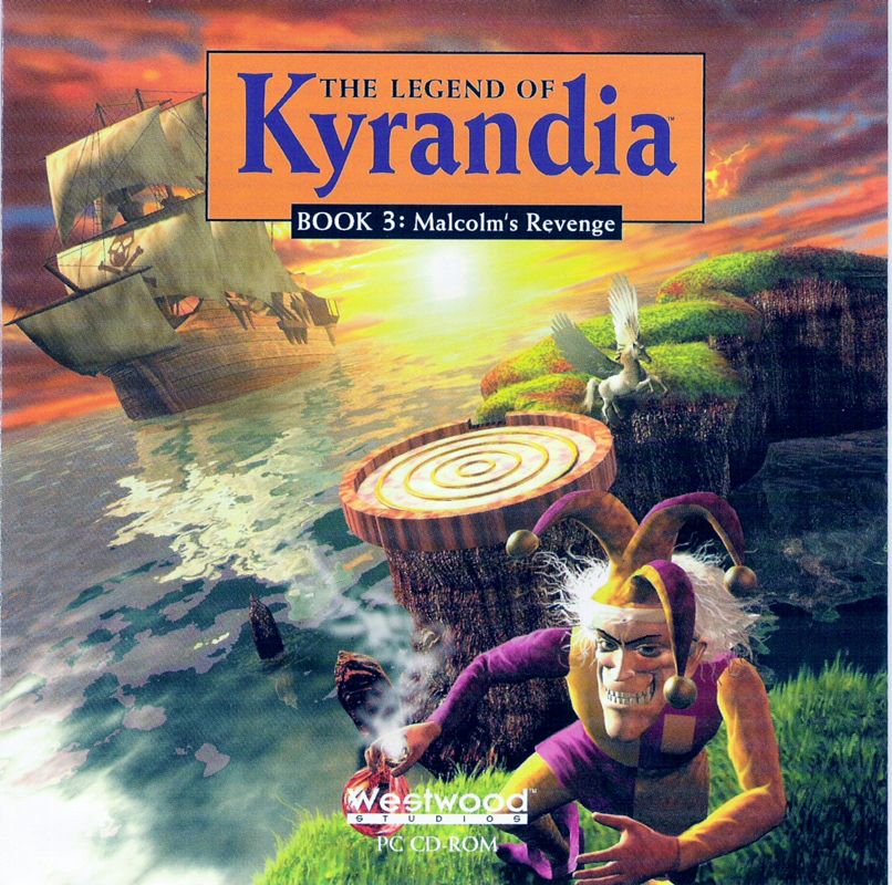 Other for The Legend of Kyrandia: Book 3 - Malcolm's Revenge (DOS): Jewel Case - Front