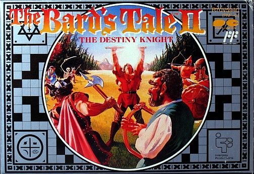 Front Cover for The Bard's Tale II: The Destiny Knight (NES)
