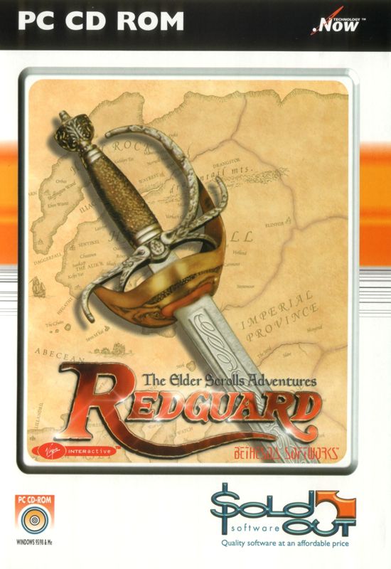 Front Cover for The Elder Scrolls Adventures: Redguard (Windows) (Sold Out Software release)