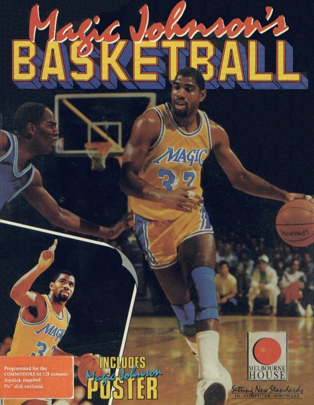 Magic Johnson's Fast Break cover or packaging material - MobyGames