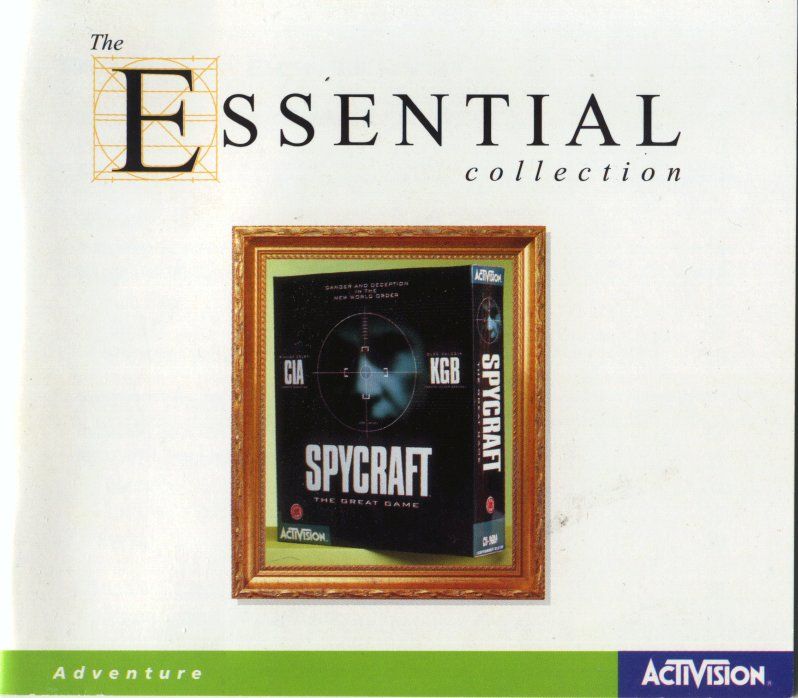 Other for Spycraft: The Great Game (DOS and Windows) (The Essential Collection release ): Jewel Case - Front