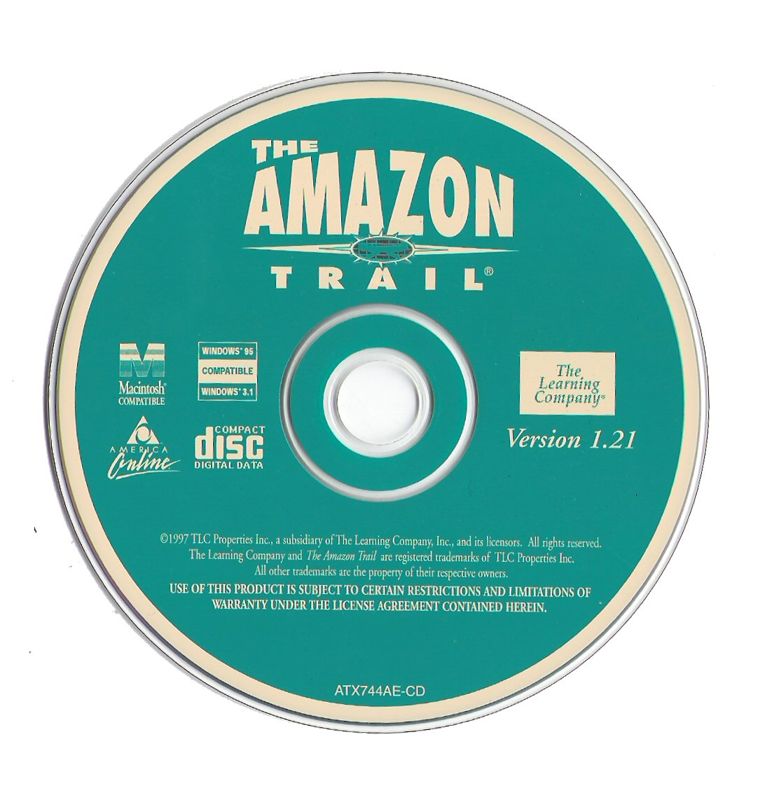 Media for The Amazon Trail (Macintosh and Windows and Windows 3.x)