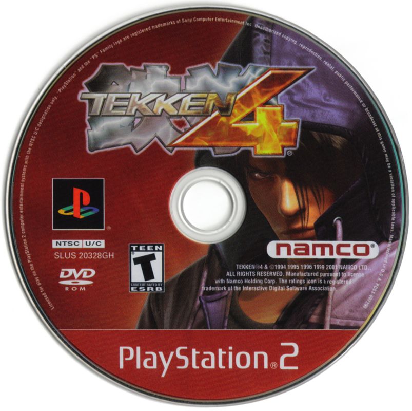 Media for Tekken 4 (PlayStation 2) (Greatest Hits release)