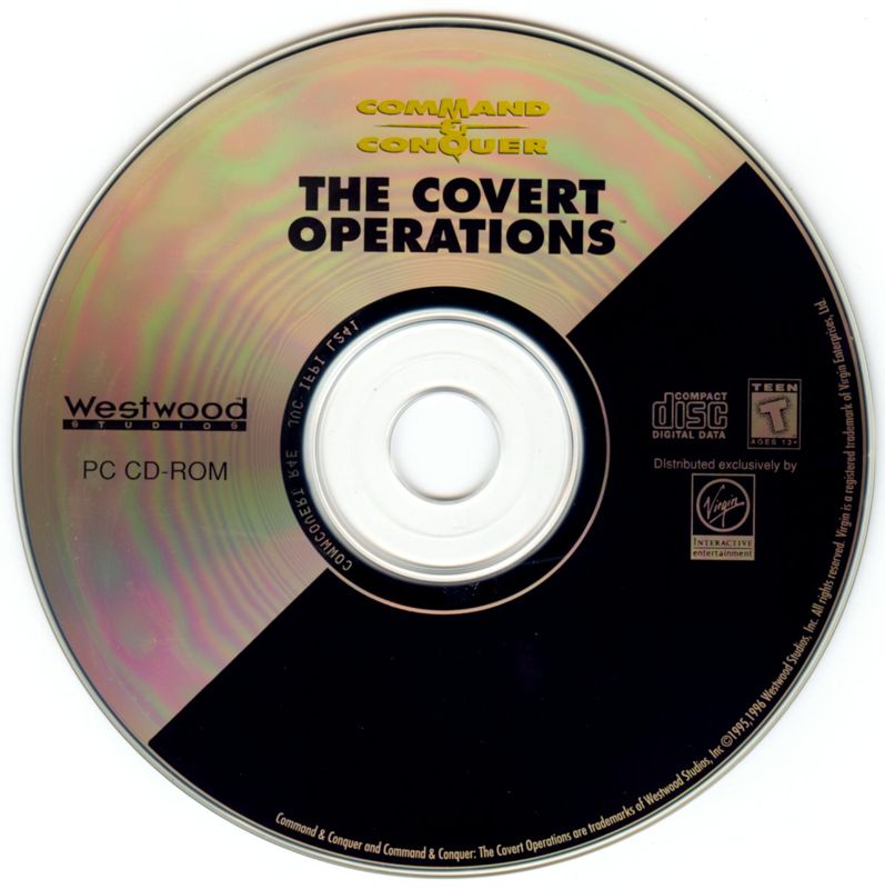 Media for Command & Conquer: The Covert Operations (DOS)