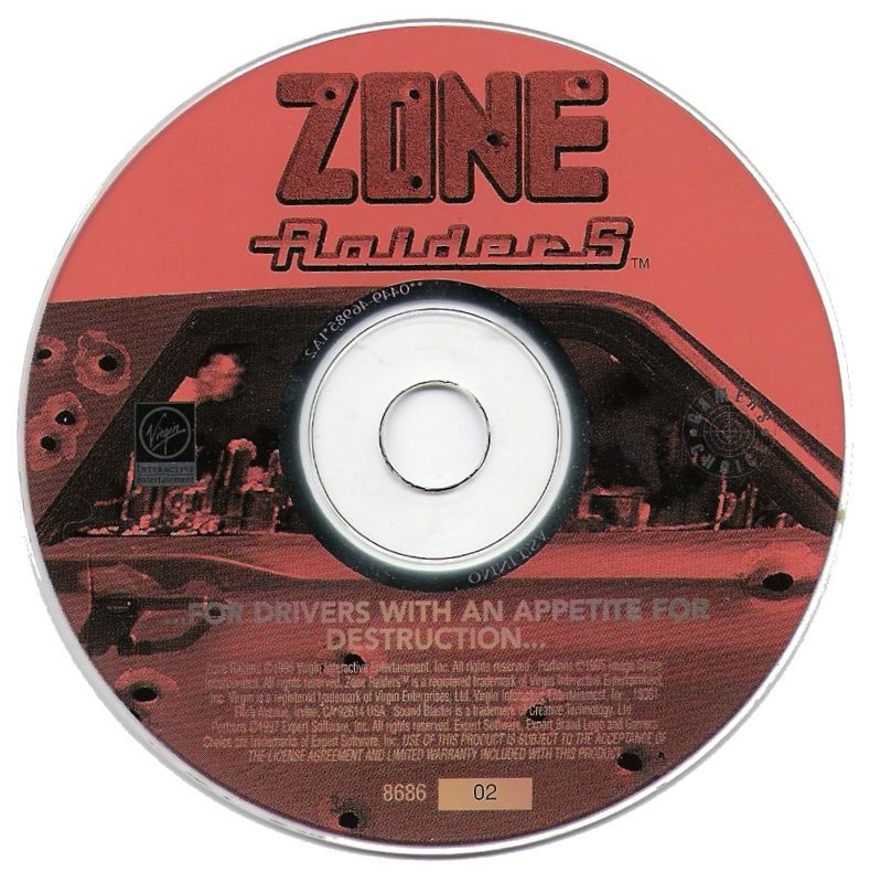 Media for Zone Raiders (DOS)