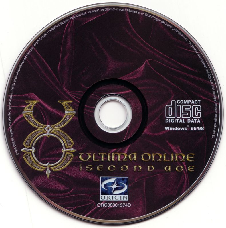 Media for Ultima Online: The Second Age (Windows)