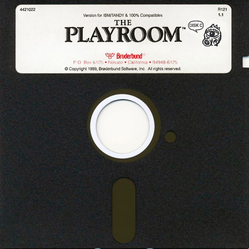 Media for The Playroom (DOS) (Dual media release v1.1): Disk 3/3