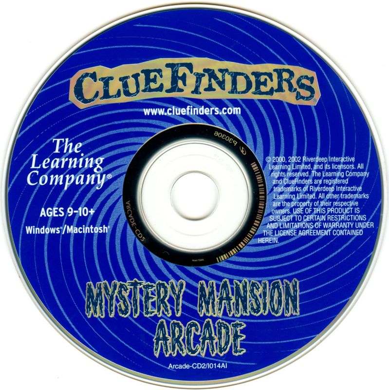 Media for ClueFinders: Mystery Mansion Arcade (Macintosh and Windows)